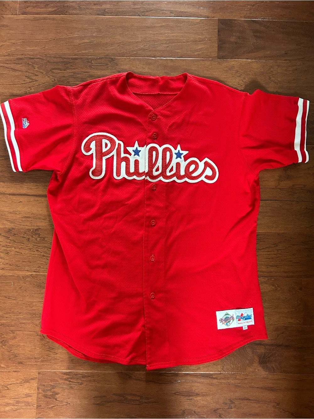 Men’s Phillies Majestic Jersey. Number 76. Like New.
